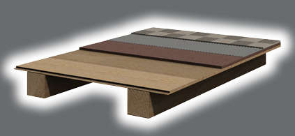 Укладка крупноформатной плитки и плит на деревянные основания