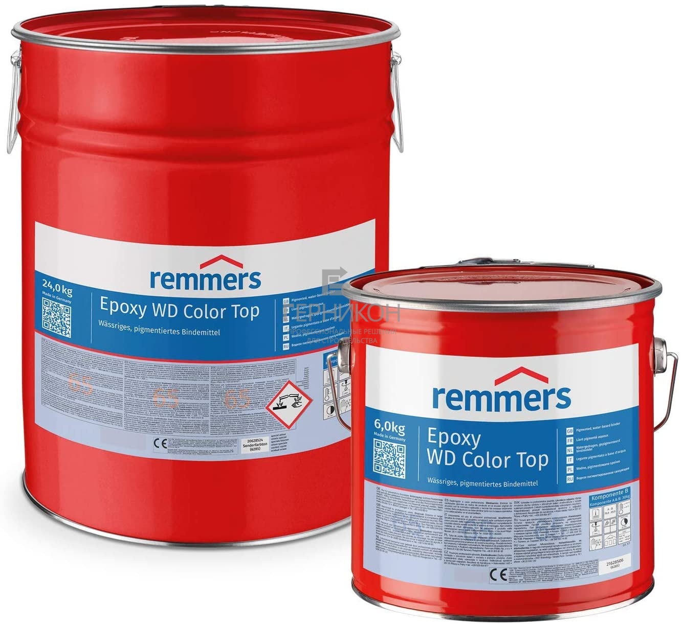 remmers epoxy wd color top(комп.a + комп.в) 30кг (реммерс эпокси вд)