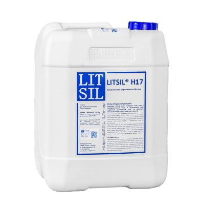 litsil h17 химический упрочнитель для бетона для зрелого бетона и систем полированных полов