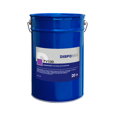 защитный состав для бетона dispomix pv100, 20 л
