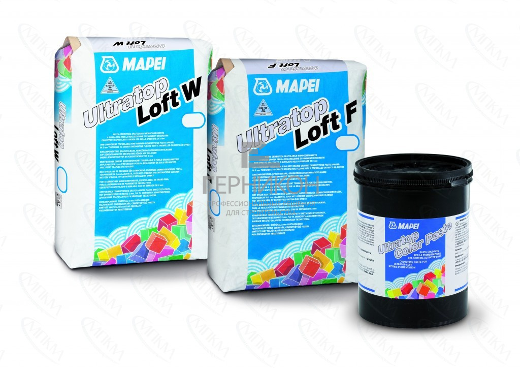 цементная паста ultratop loft w