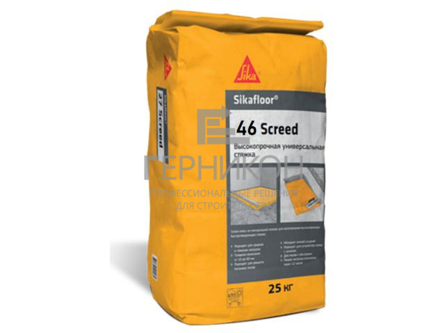 высокопрочная промышленная стяжка sikafloor-46 screed