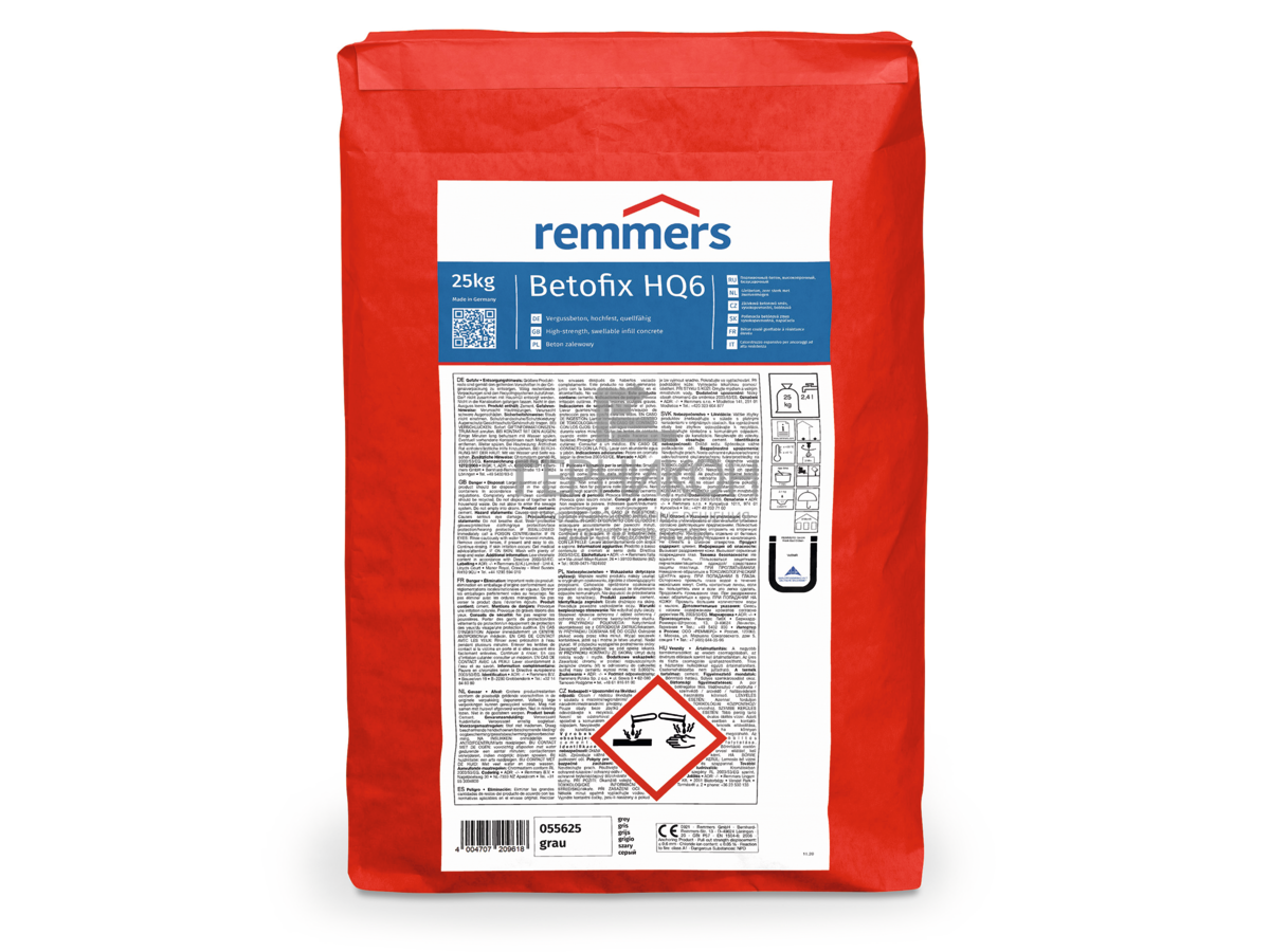 remmers betofix hq6 25кг (реммерс бетофикс ашкью6 25кг)