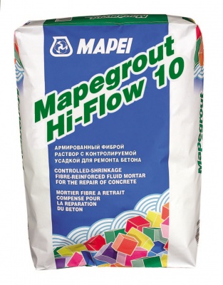 mapei mapegrout hi-flow,10 25кг (мапей мапегроут хай-флау 10 25кг)