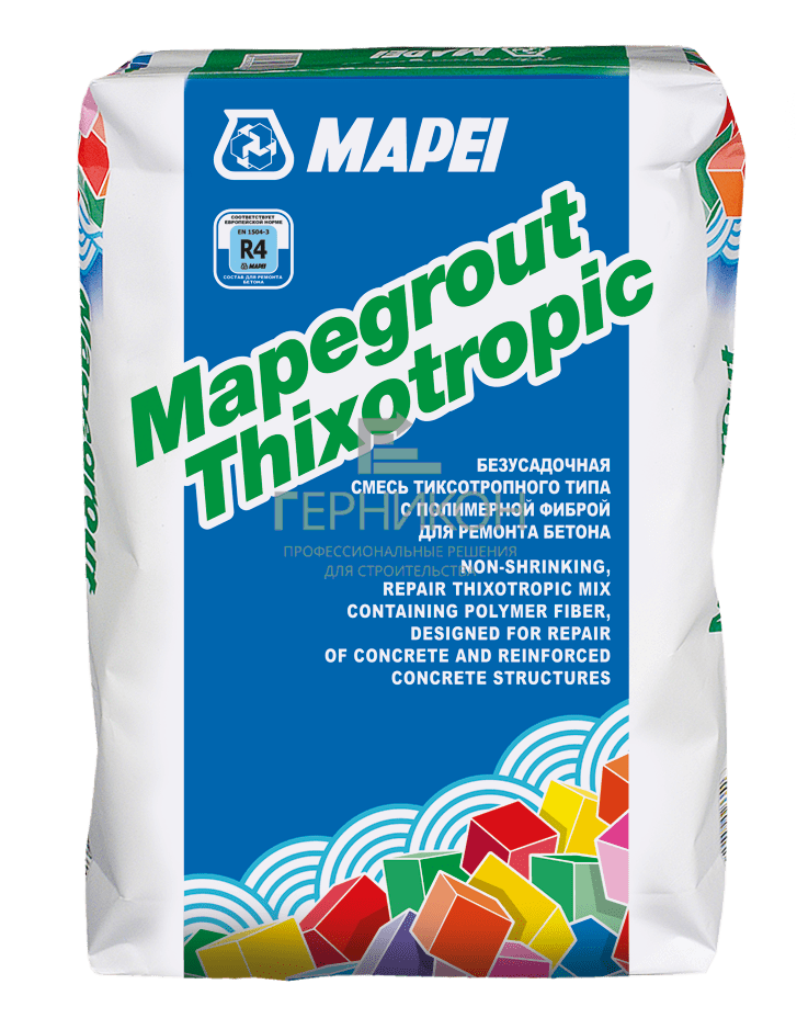 mapei mapegrout tнiхotropic 25кг (мапей мапегроут тиксотропик 25кг)