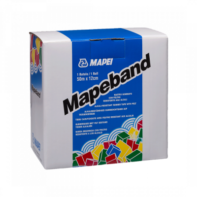 mapei mapeband уплотнительная лента для швов 12 см х 50м(мапей мапебанд уплотнительная лента для швов 12 см х 50м)